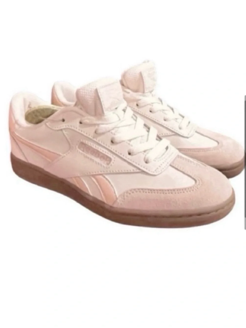 🆕- Reebok Forte Lounger Double Up Sneaker in Blush/ Off White. Size: 8.5